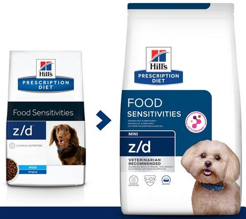 Hill's Prescription Diet z/d Mini Dry Dog Food 1kg