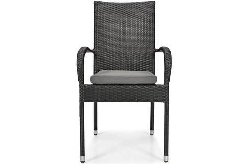 Outdoor Chair MALAGA, black