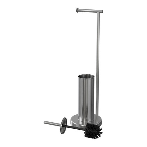 Toilet Brush & Roll Holder GoodHome Koros, chrome