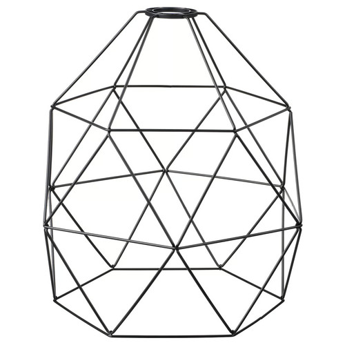 BRUNSTA Pendant lamp shade, black, 30 cm