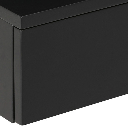 Bedside Table Nightstand Ashlan, dark grey