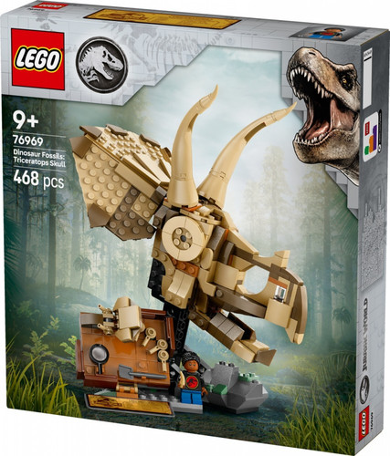 LEGO Jurassic World Dinosaur Fossils: Triceratops Skull 9+