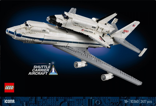LEGO Icons Shuttle Carrier Aircraft 10360 18+