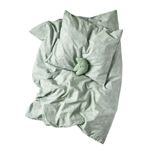 LEANDER Junior bedding, 100x140 cm, forrest, sage green