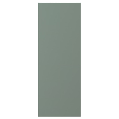 NICKEBO Door, matt grey-green, 30x80 cm