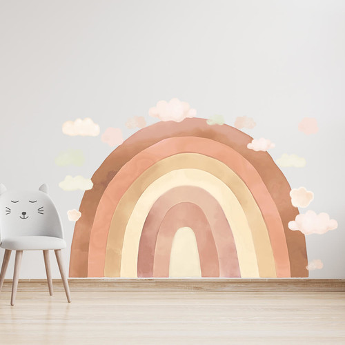 Wall Sticker Set 90x134cm - Rainbow Beige