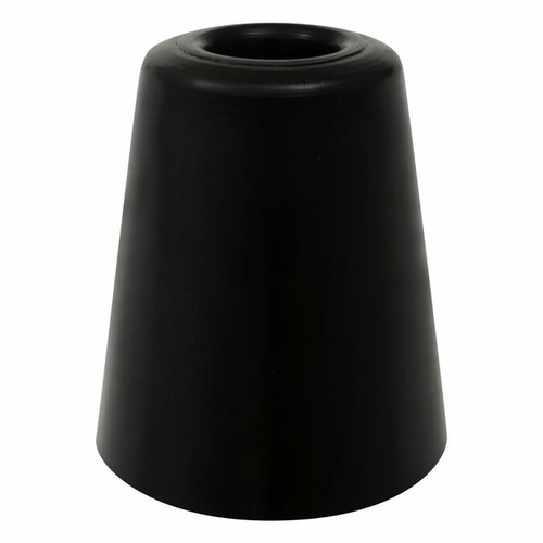 Rubber Door Stopper 84 mm, black