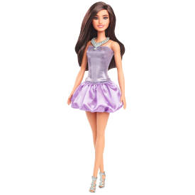 Barbie Fashionistas Doll #234 in Sequined Purple Dress HYT92 3+