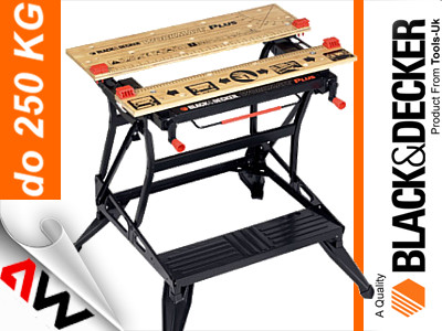 Black+Decker Wormkate Tool Bench Work Table 740x541mm