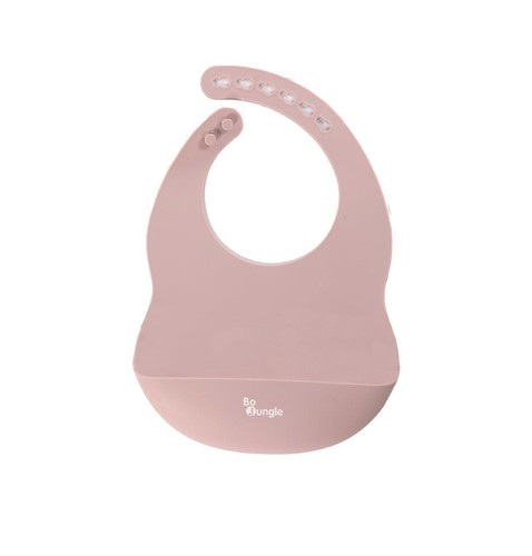 Bo Jungle B-Silicone Bib Pink