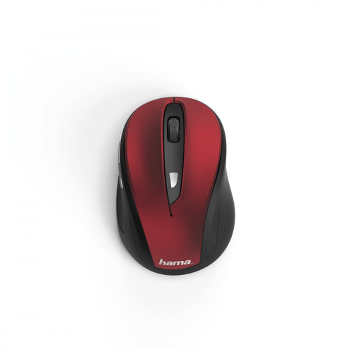 Hama Optical Wireless Mouse MW-400, red