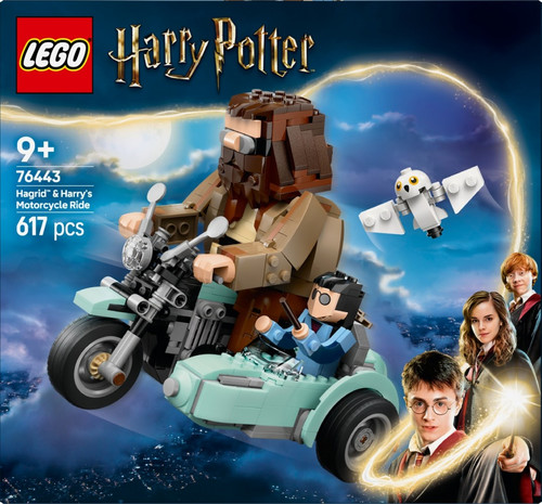 LEGO Harry Potter Hagrid and Harry's Motorcycle Ride 9+