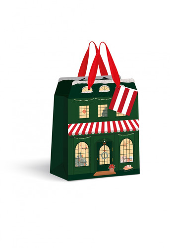 Premium Christmas Gift Bag, Large, 33x46x13 cm, 12pcs, assorted