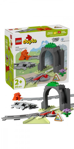 LEGO DUPLO Train Tunnel and Tracks Expansion Set 24m+