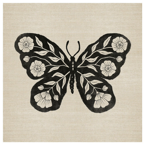 GRÖNMES Picture, Butterfly, 56x56 cm