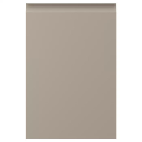 UPPLÖV Door, matt dark beige, 40x60 cm