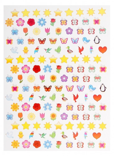 Stamps & Stickers Set for Girls 5+