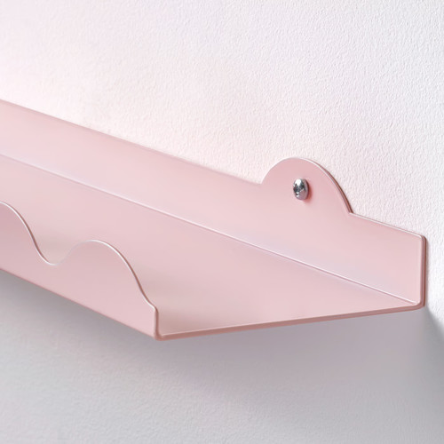 DAGGKAPRIFOL Picture ledge, light pink, 49 cm