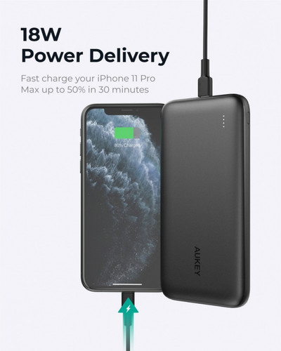 Aukey Power Bank UltraFast 10000mAh PB-N73S