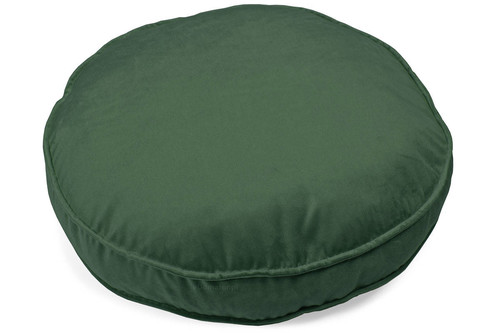 Velvet Seat Cushion Dog/Cat Bed 50 cm, dark green