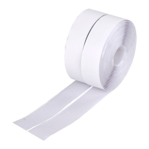 Diall Velcro Tape Hook and Loop Tape 30 mm x 5 m, white