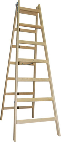 Natur Garden Wooden 2 x 6 Steps Ladder