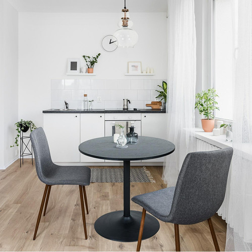 Table Hvar 80cm, black