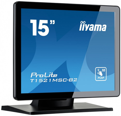 IIyama 15" Touch-screen Monitor T1521MSC-B2 VGA HDMI VESA
