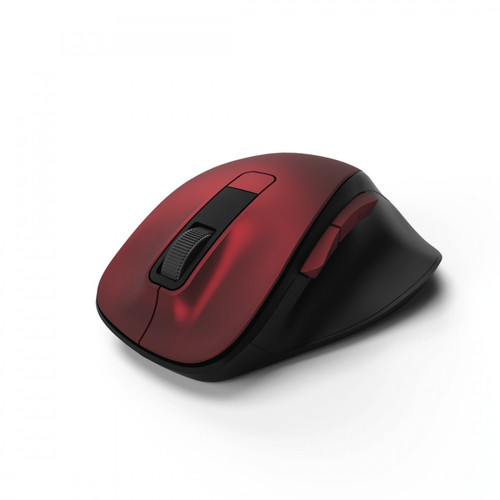 Hama Optical Wireless Mouse 6-button MW-500, red