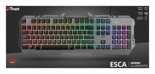 Trust Wired Gaming Keyboard GXT853 ESCA