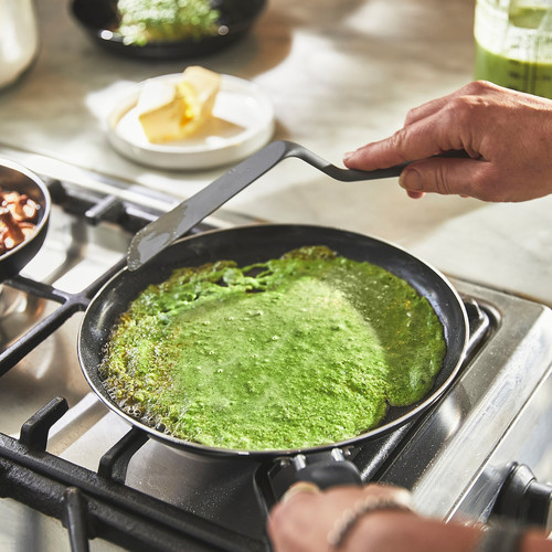 HEMLAGAD Crepe-/pancake pan, non-stick coating black, 25 cm
