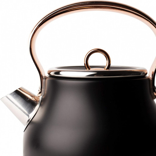 HADEN Kettle 1.7l Heritage HAD206565, black-copper