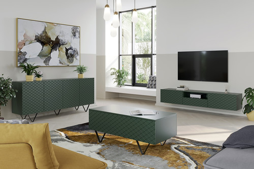 Wall-Mounted TV Cabinet Scalia, matt labrador