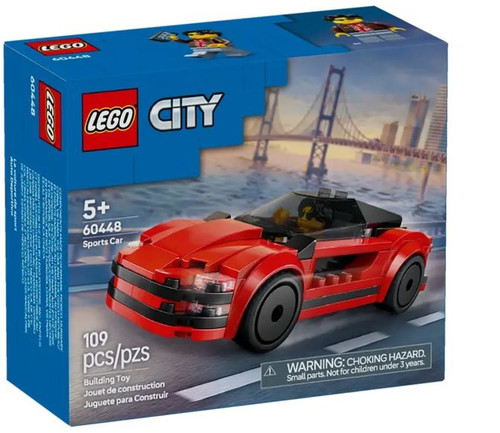 LEGO City Red Sports Car 5+