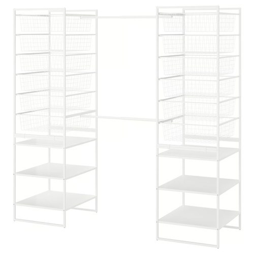 JONAXEL Frame/wire baskets/clothes rails, 142-178x51x173 cm
