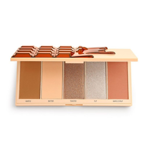 I Heart Revolution Chocolate Contouring Palette (5) Waffle