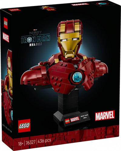 LEGO Marvel The Infinity Saga Iron Man MK4 Bust 18+