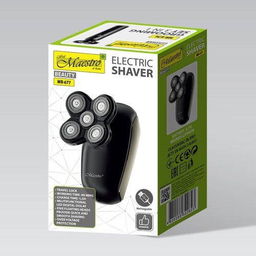 Feel Maestro 5-Head Electric Head Shaver USB-C MR-677