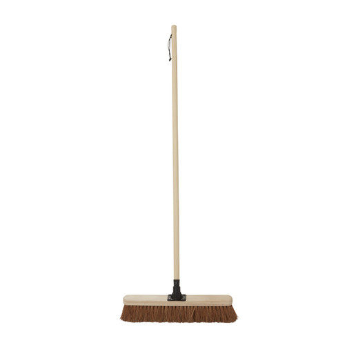 Broom 45 cm, indoor/outdoor, coconut fibre