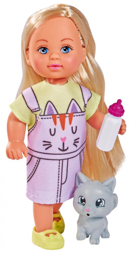 Evi Love Doll with Kitty 1pc, assorted models, 3+