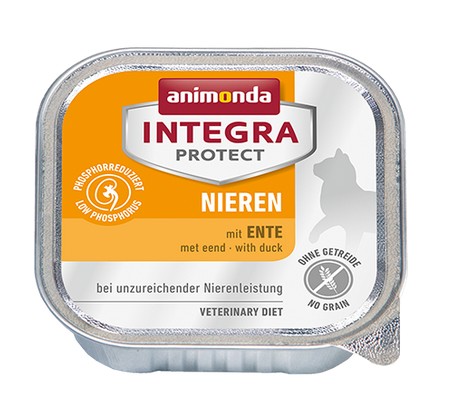 Animonda Integra Protect Nieren Kidneys Cat Food with Duck 100g
