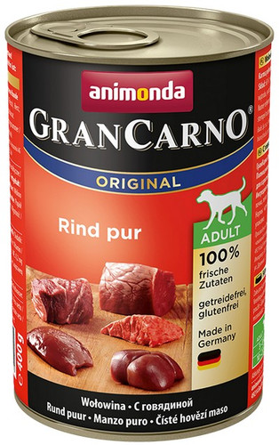 Animonda GranCarno Adult Beef Wet Dog Food 400g