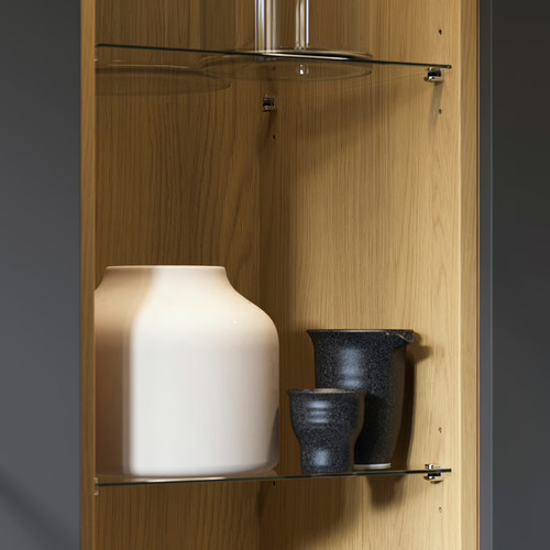 PAX Add-on mid-unit, oak effect, 35x35x201 cm