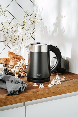 Adler Kettle 0.6l 800W AD 1372, black