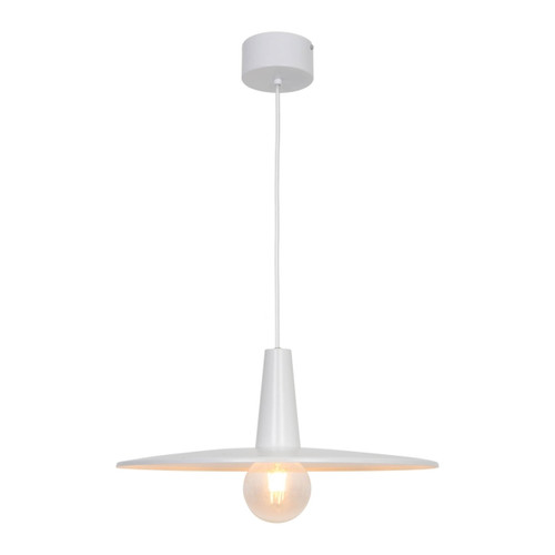 GoodHome Pendant Lamp Hibonit E27 45cm, white