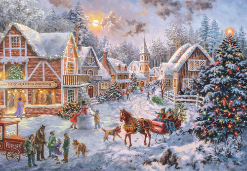 Clementoni Jigsaw Puzzle 1000pcs Christmas Town