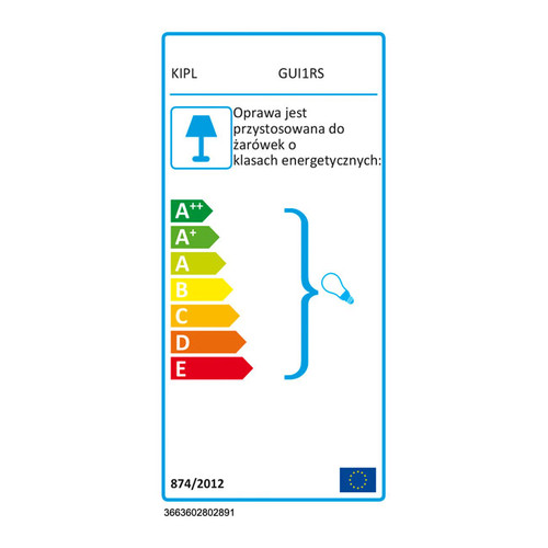 Spotlight 1 x 50W GU10, metal, silver