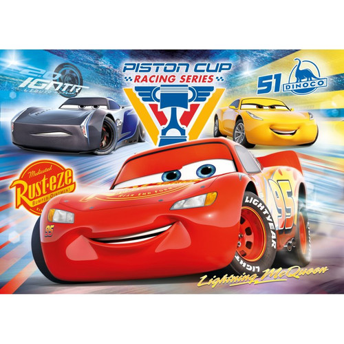 Clementoni Children's Puzzle Supercolor Cars 3 104pcs 6+