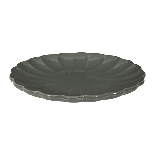Ceramic Dinner Plate 27cm, grey