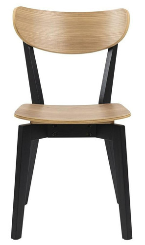 Dining Chair Roxby, natural/black